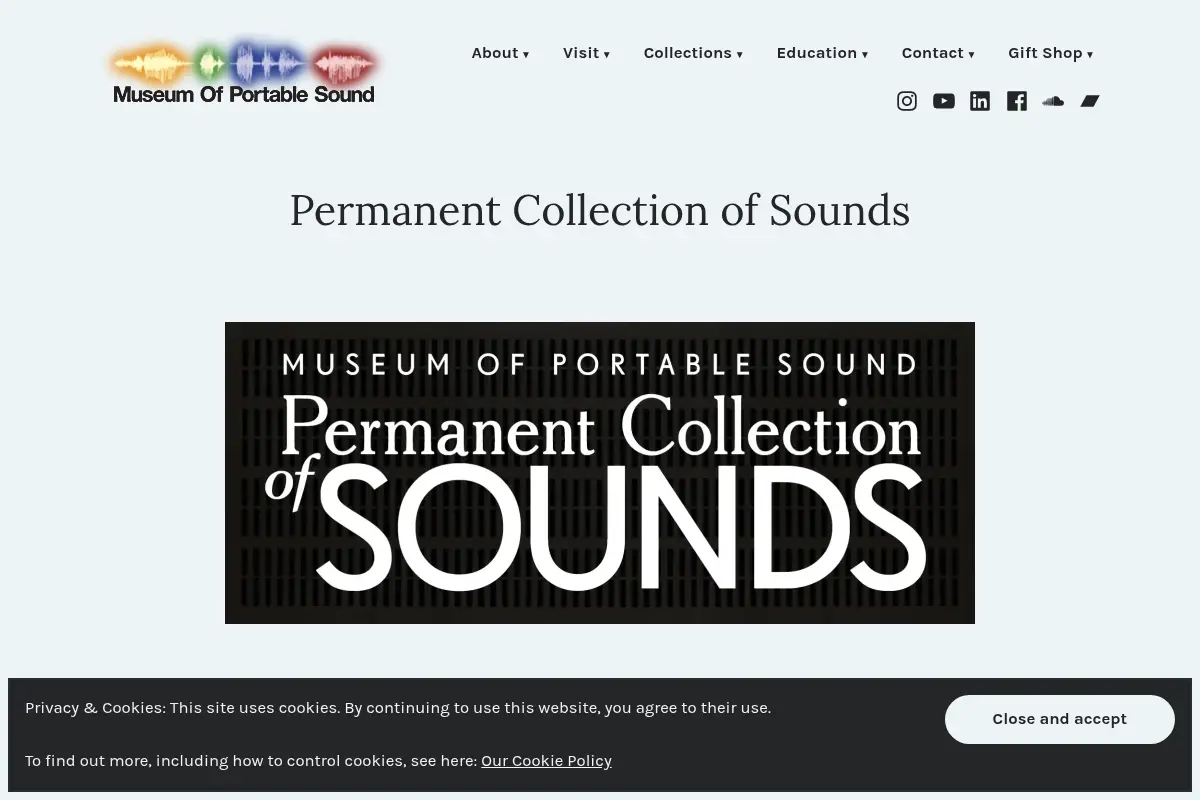 The Museum of Portable Sound