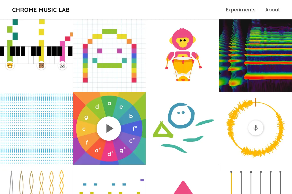 Chrome Music Lab