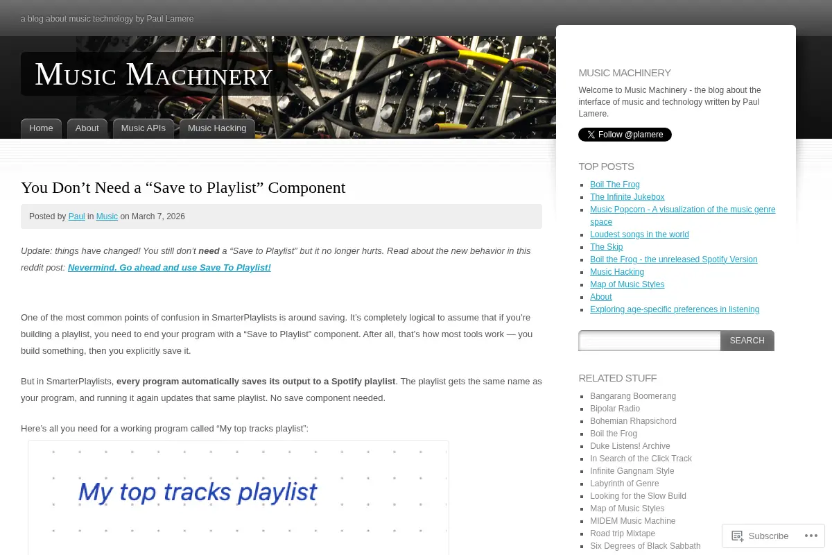 Music Machinery
