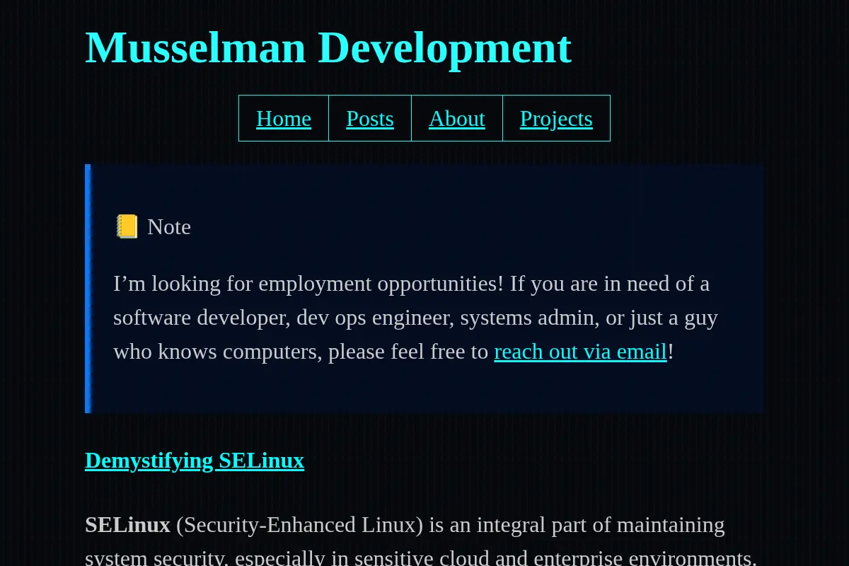 Musselman Development