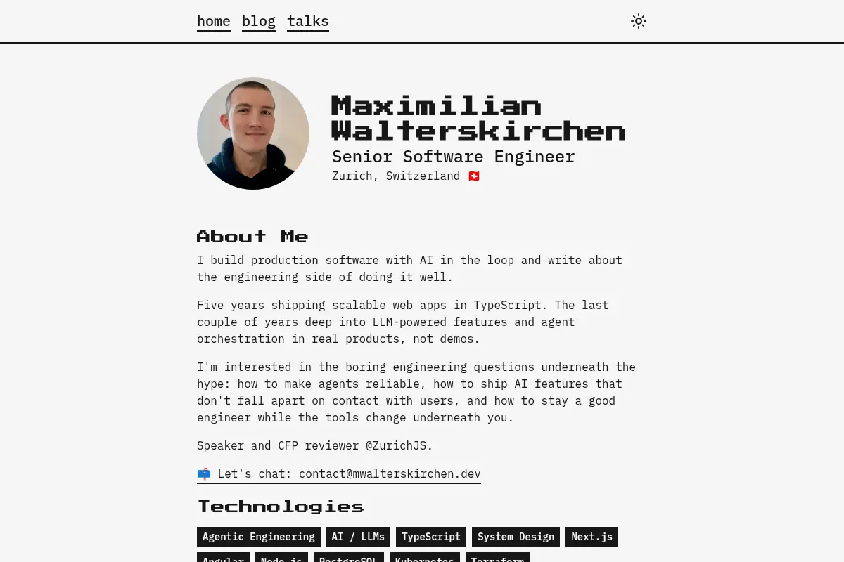 Maximilian Walterskirchen