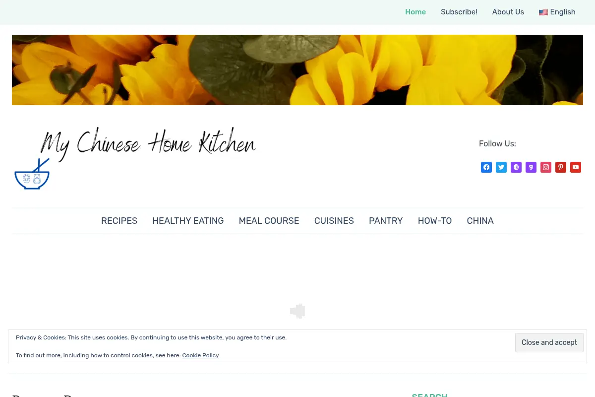 My Chinese Home Kitchen