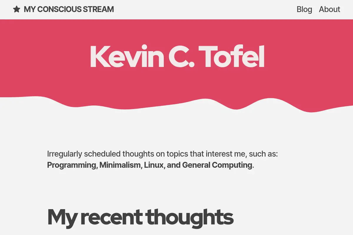 Kevin C. Tofel