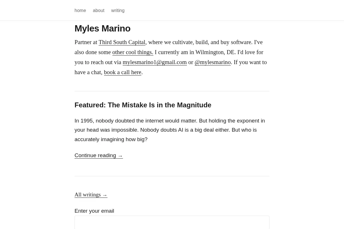 Myles Marino