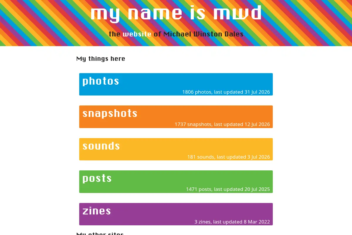 my name is mwd