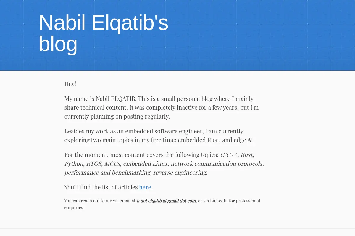 Nabil Elqatib's blog
