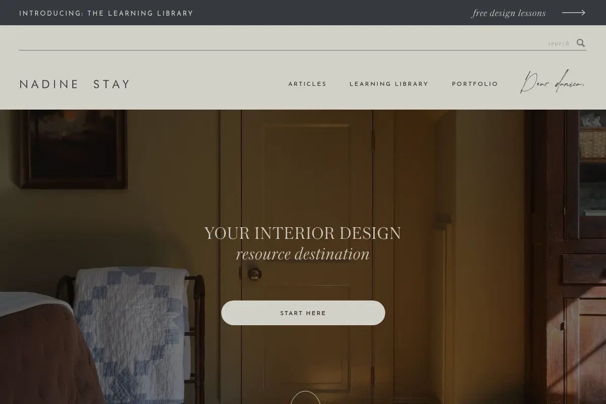 Nadine Stay - Your Interior Design Resource Destination