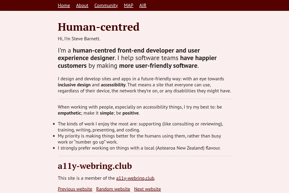 Naga — Human-centred