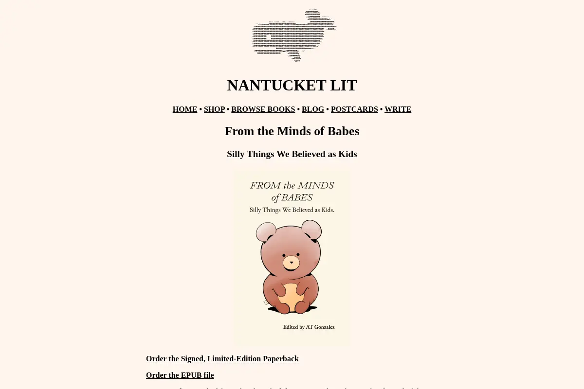 Nantucket Lit: Free and Open-Source Books