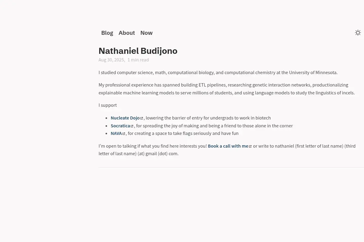 Nathaniel Budijono