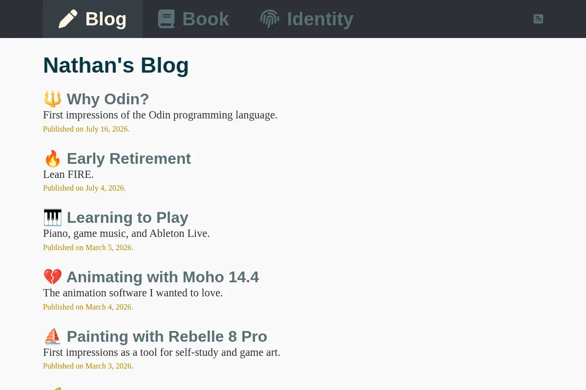 Nathan's Blog