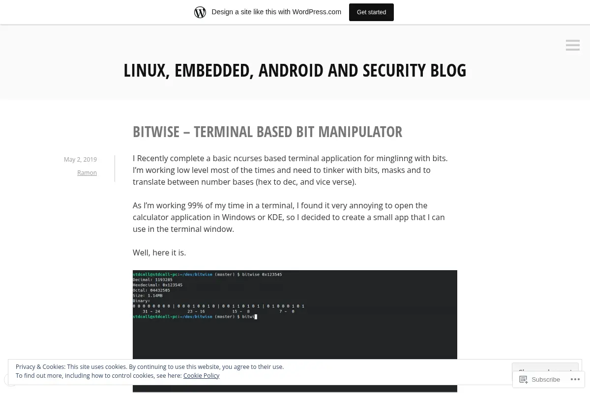 Linux, Embedded, Android and Security blog