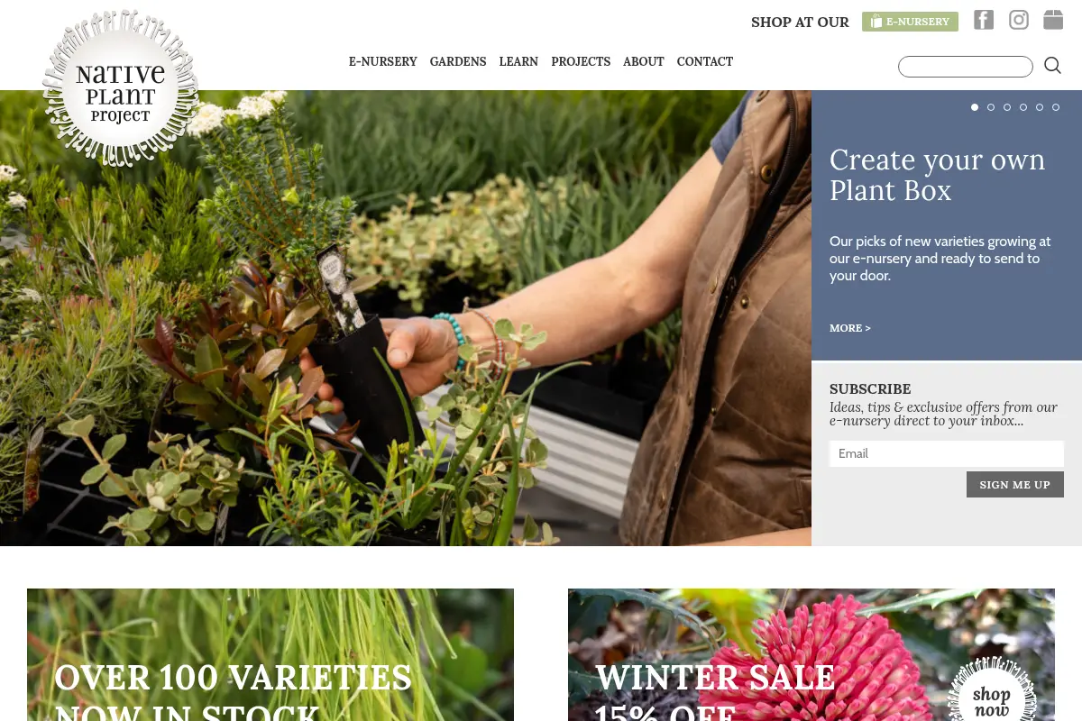 Australian Native Plants Online - Native Plant Project