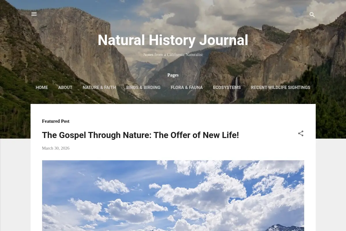 Natural History Journal