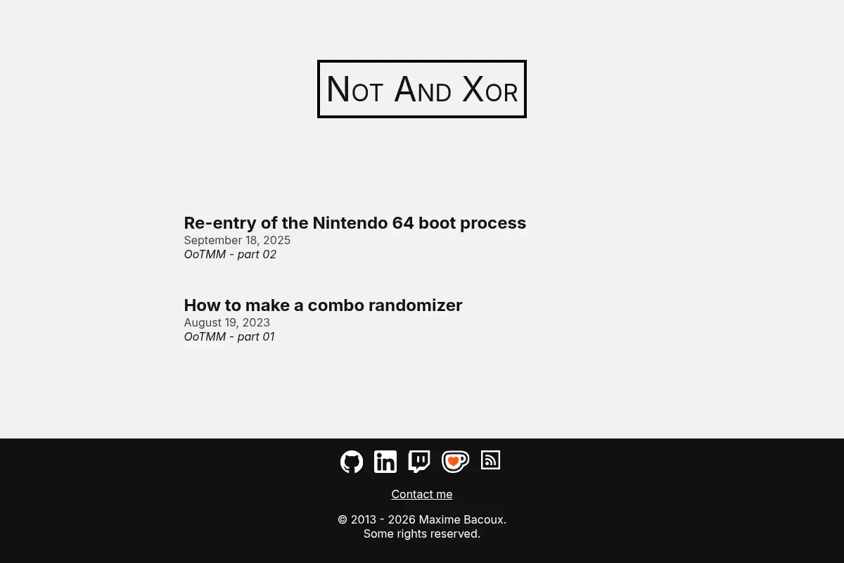 NotAndXor