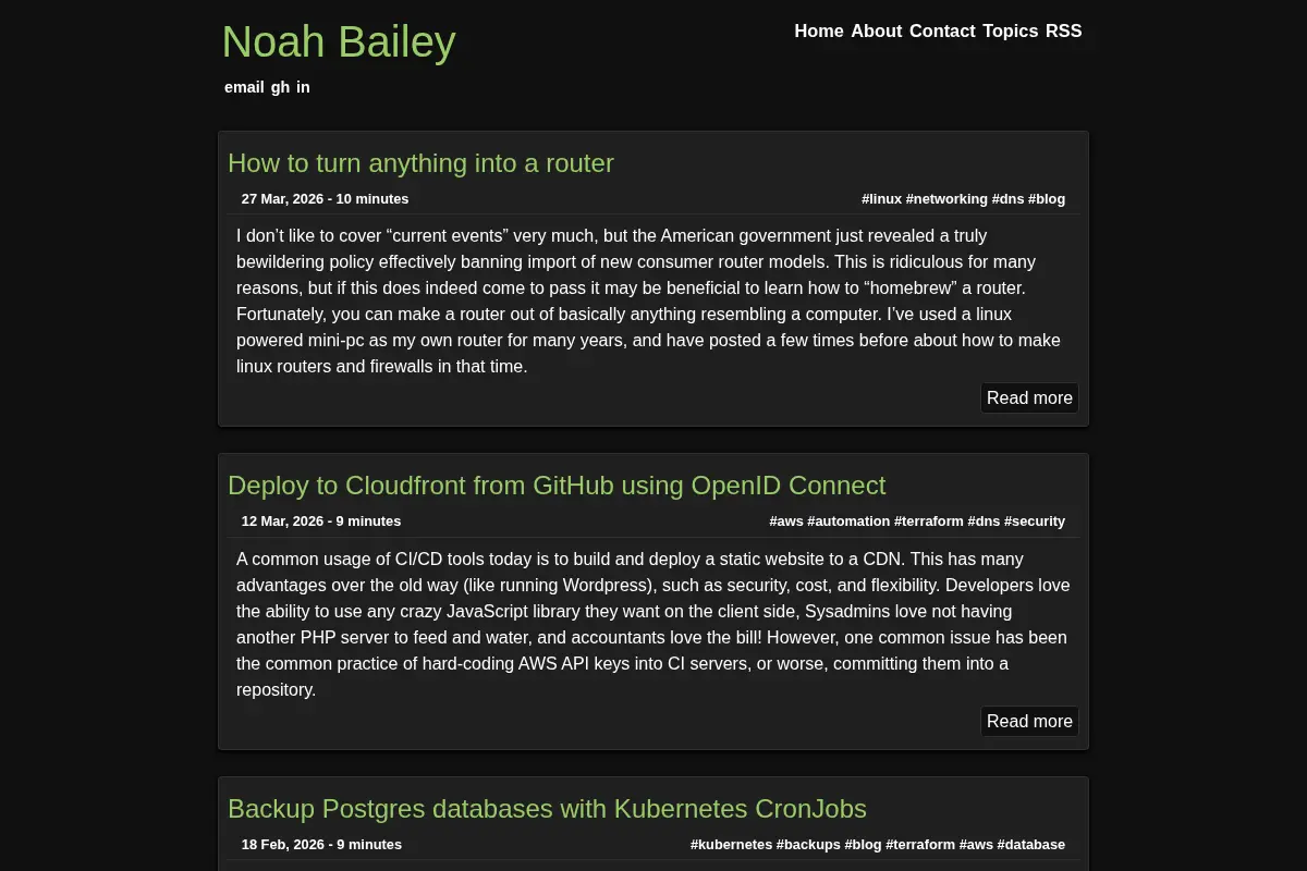Noah Bailey