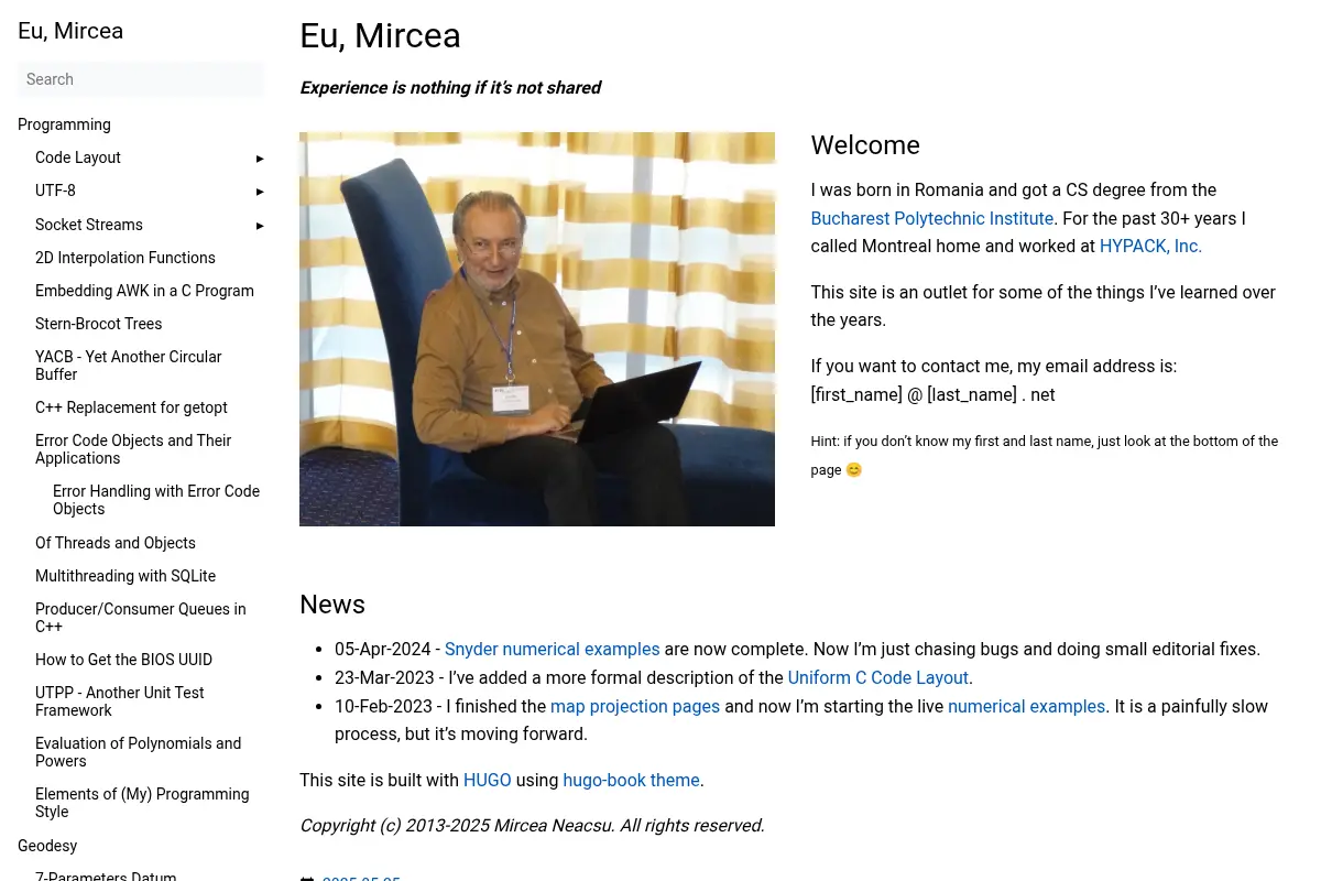 Eu, Mircea