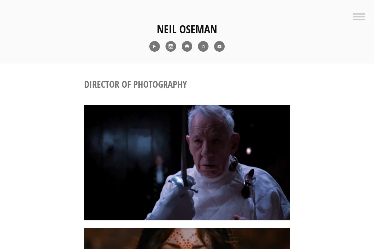 Neil Oseman – Director of Photography