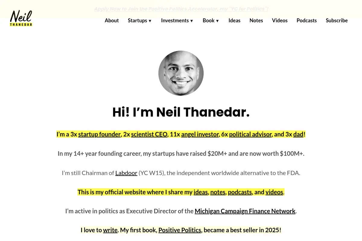 Neil Thanedar