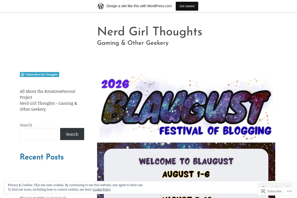 Nerd Girl Thoughts – Gaming & Other Geekery