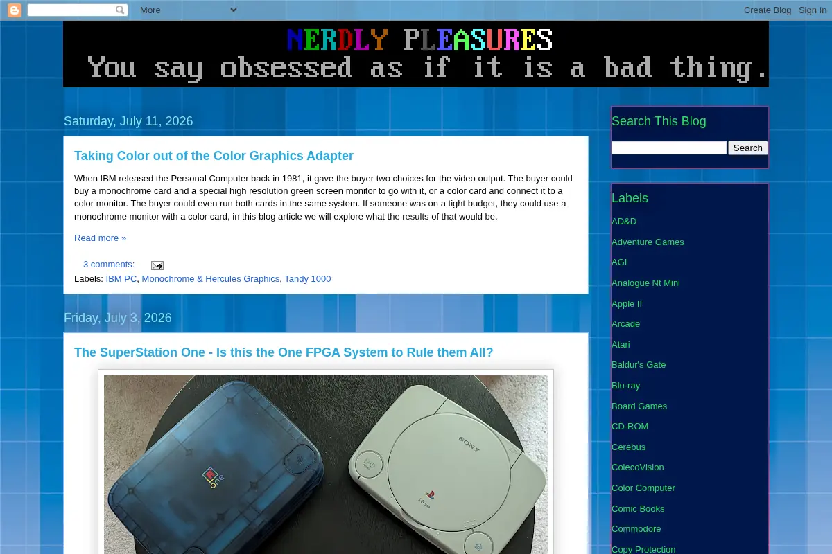 Nerdly Pleasures
