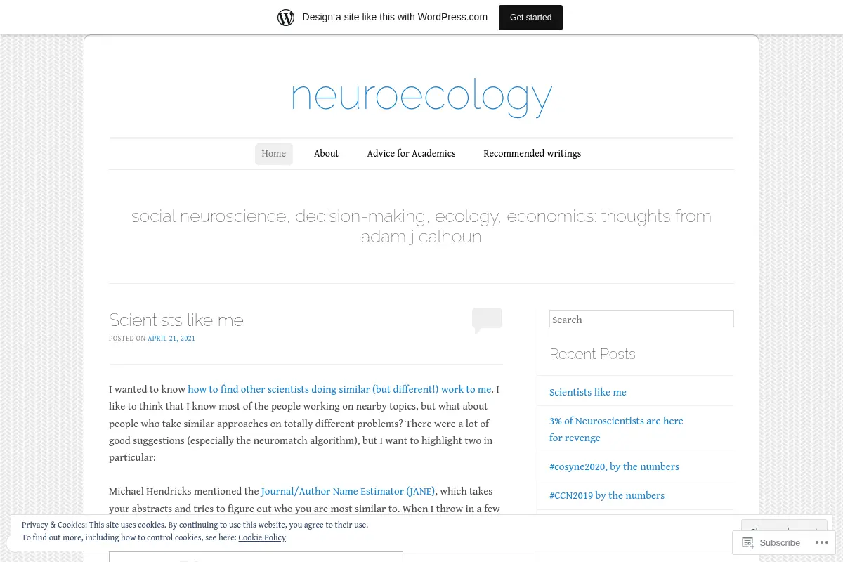 neuroecology