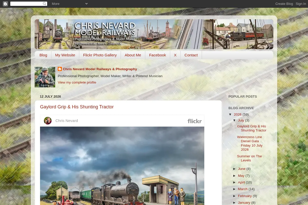 Chris Nevard Model Railways & Photography Blog