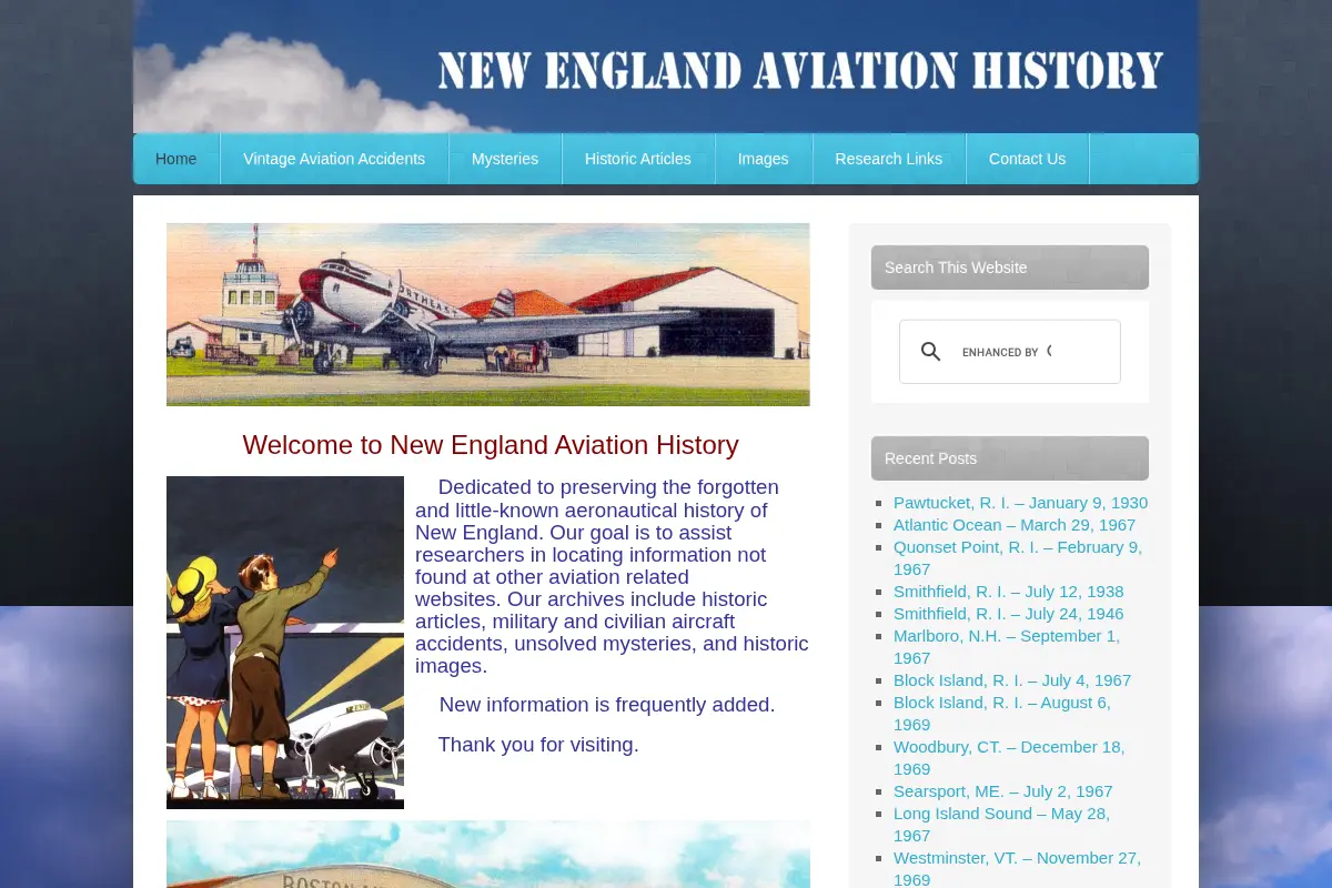 New England Aviation History