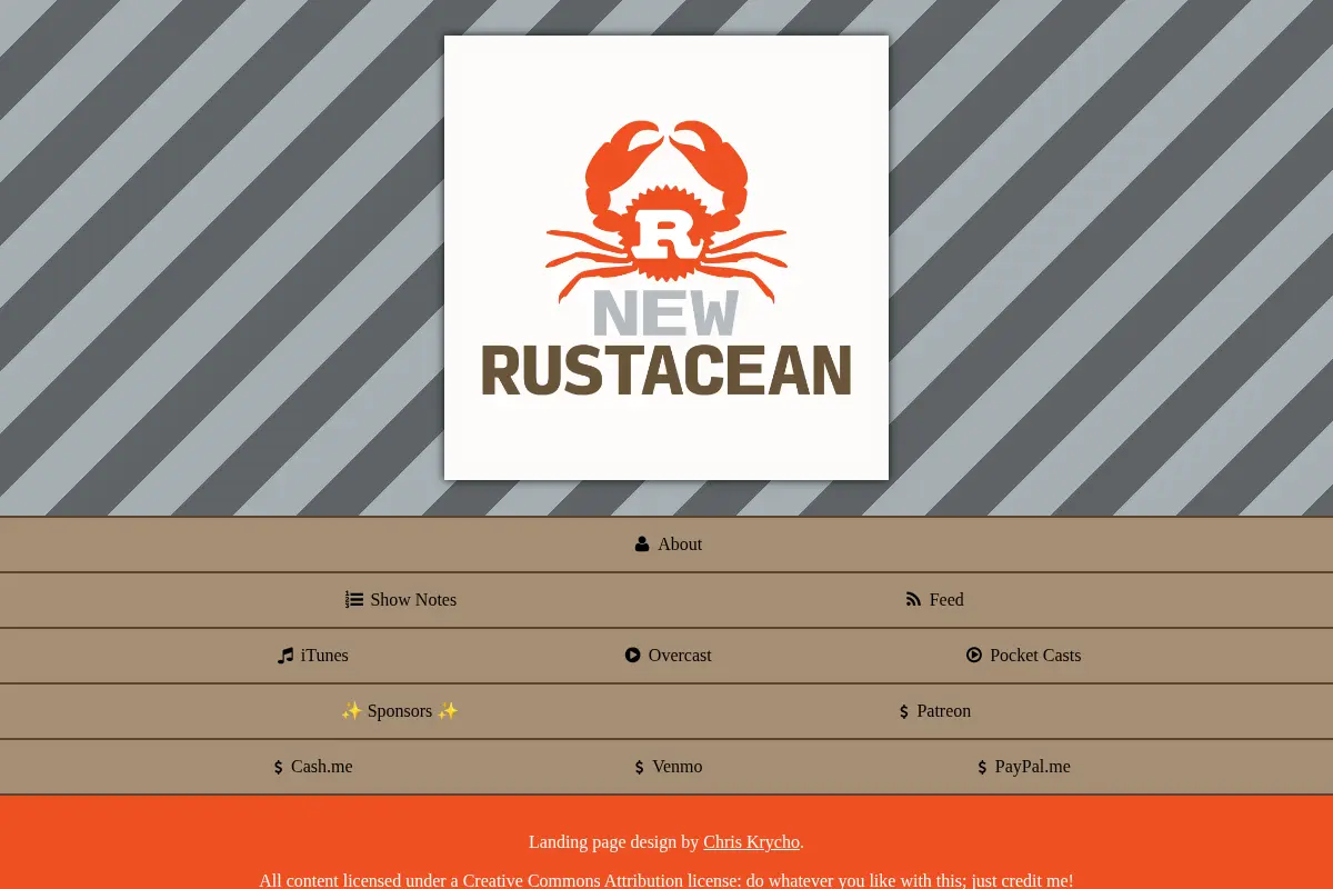 New Rustacean: A Podcast About Learning Rust