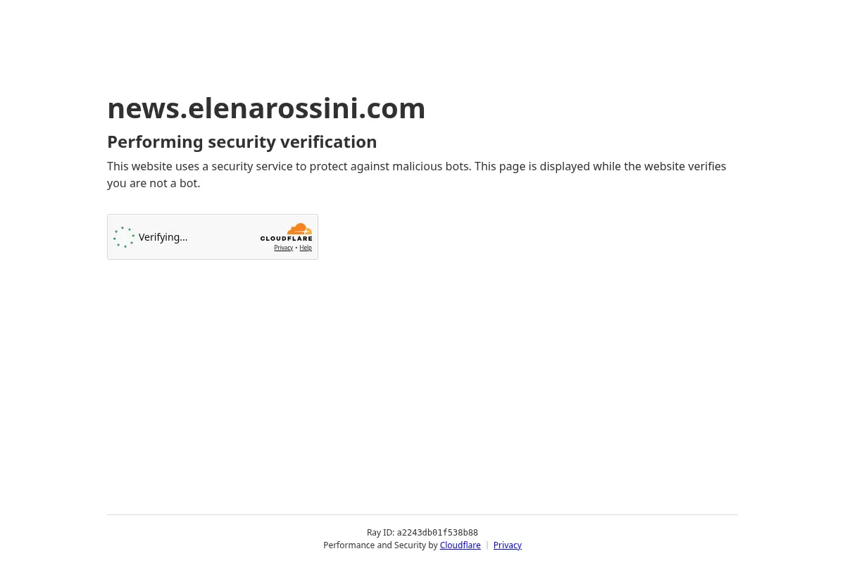 Elena Rossini - BLOG – Italian filmmaker, photographer & activist