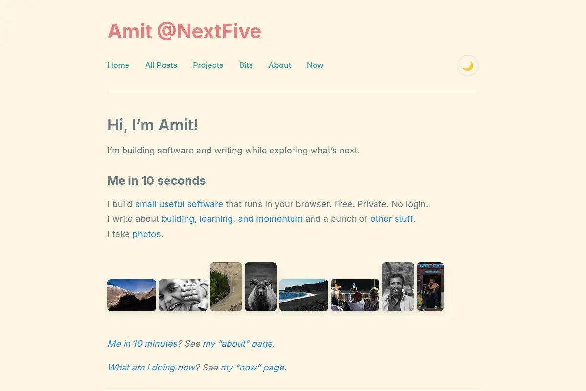 Amit @NextFive