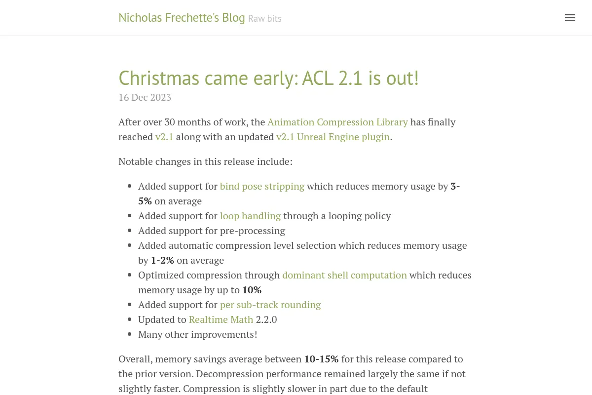 Nicholas Frechette's Blog · Raw bits