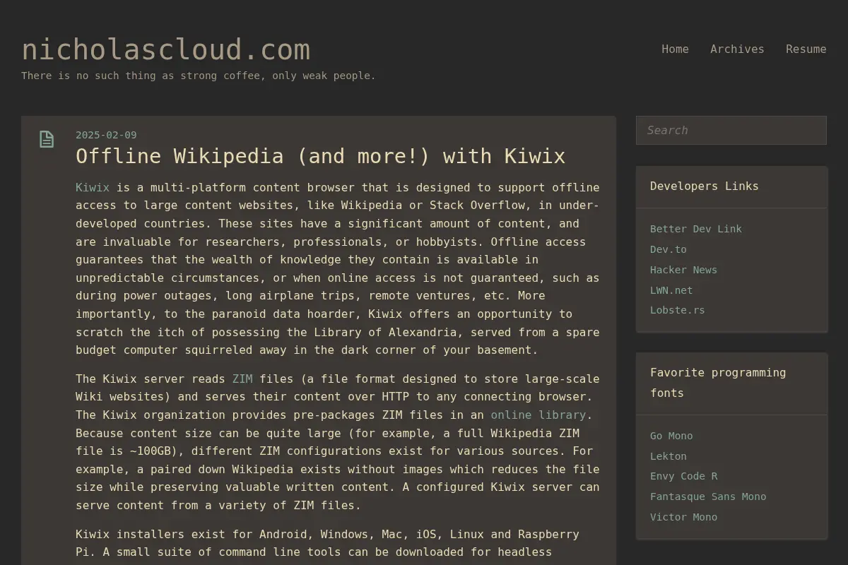 nicholascloud.com