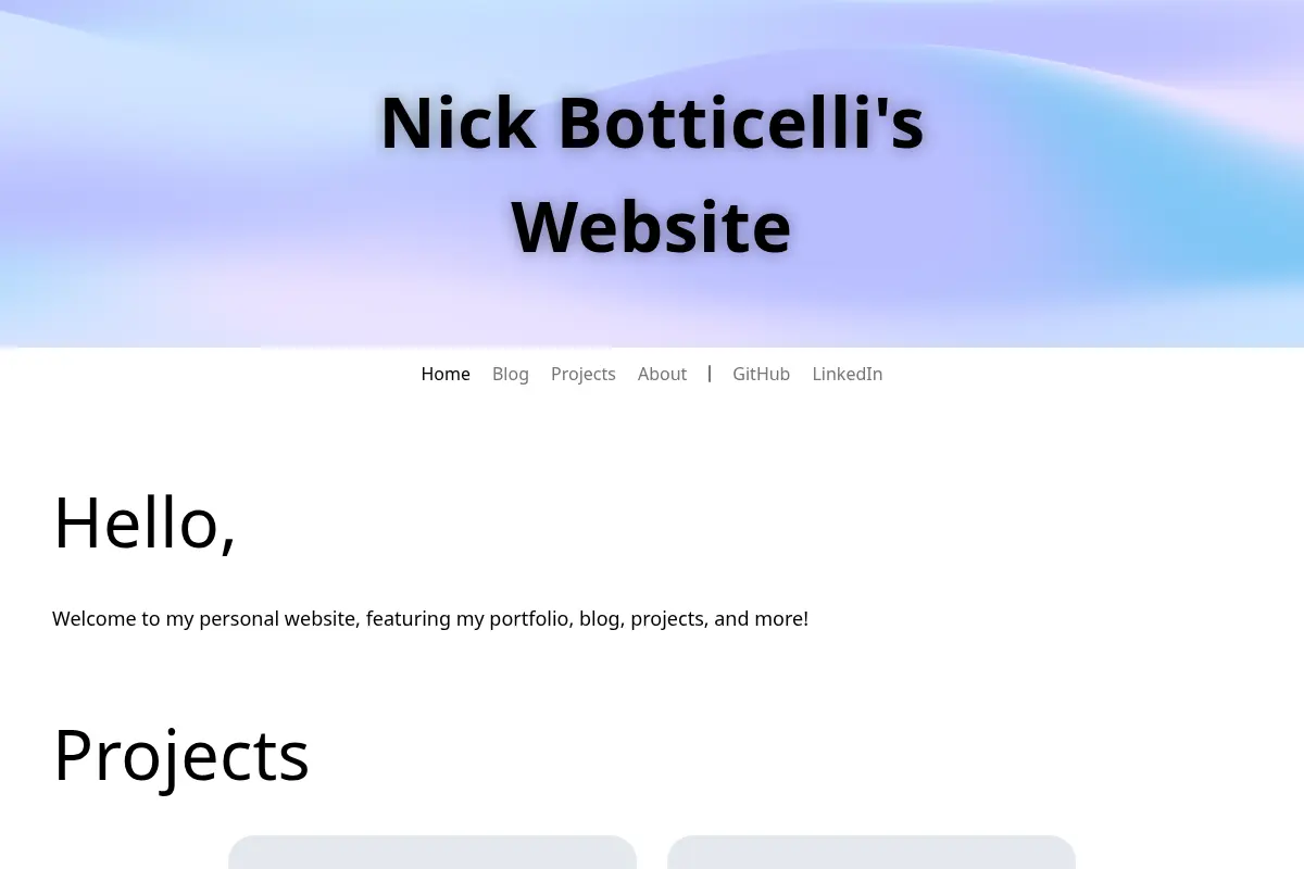 Nick Botticelli