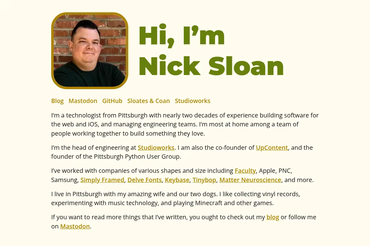 Nick Sloan
