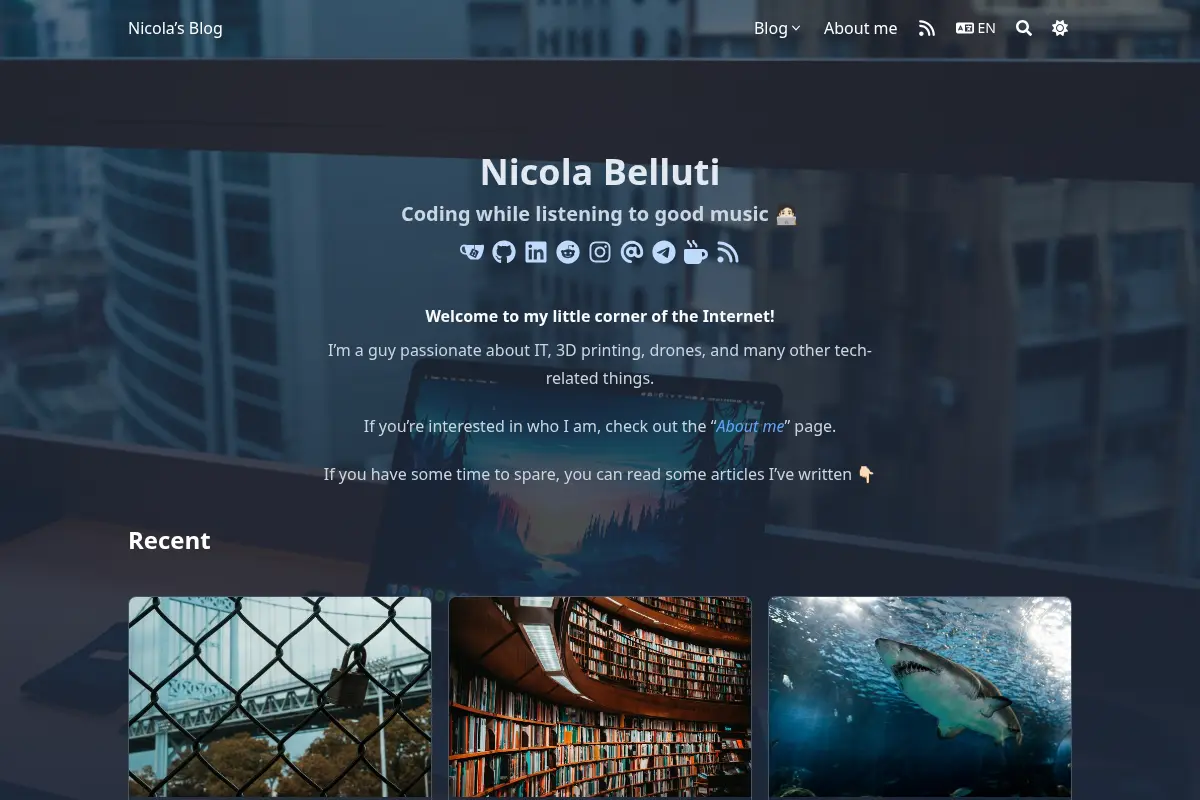 Nicola's Blog