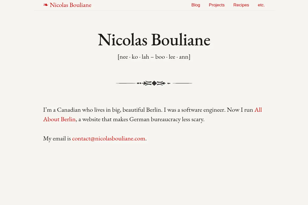 Nicolas Bouliane