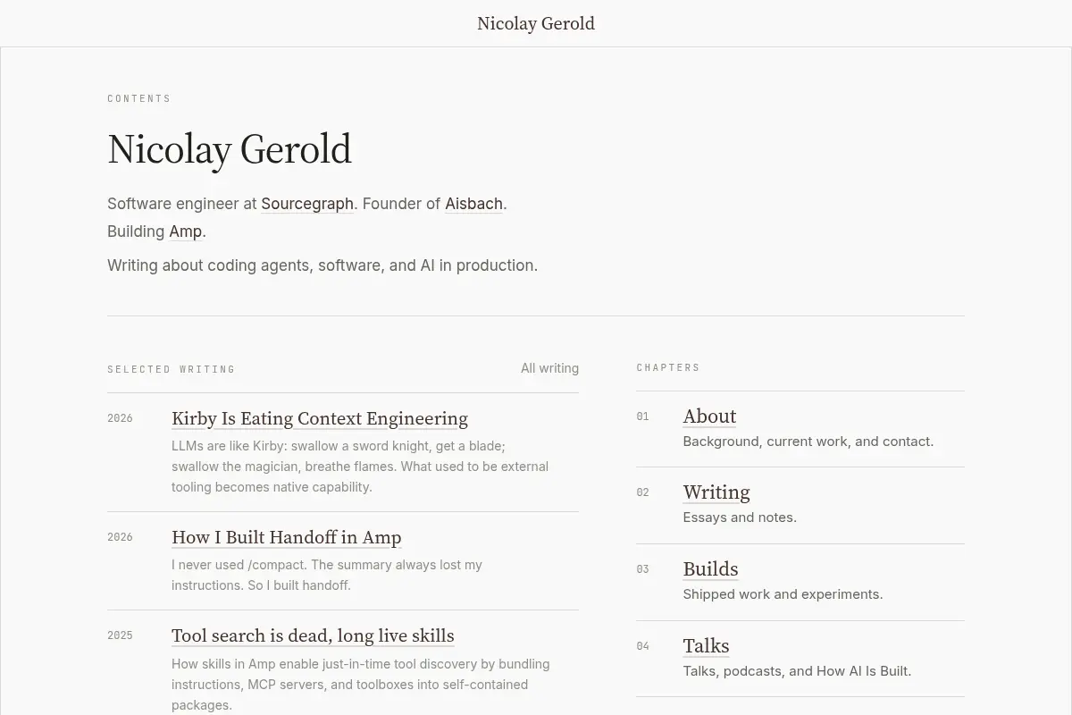 Nicolay Gerold