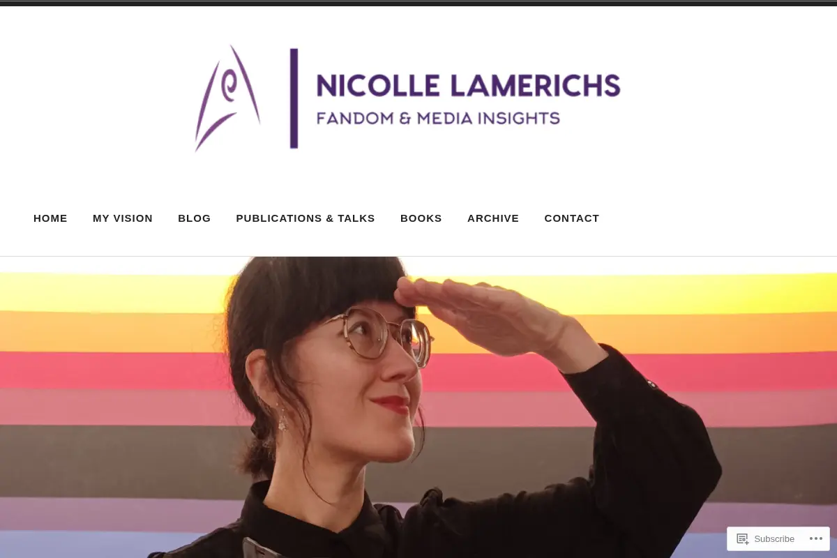 Nicolle Lamerichs – Fandom & Media Scholar
