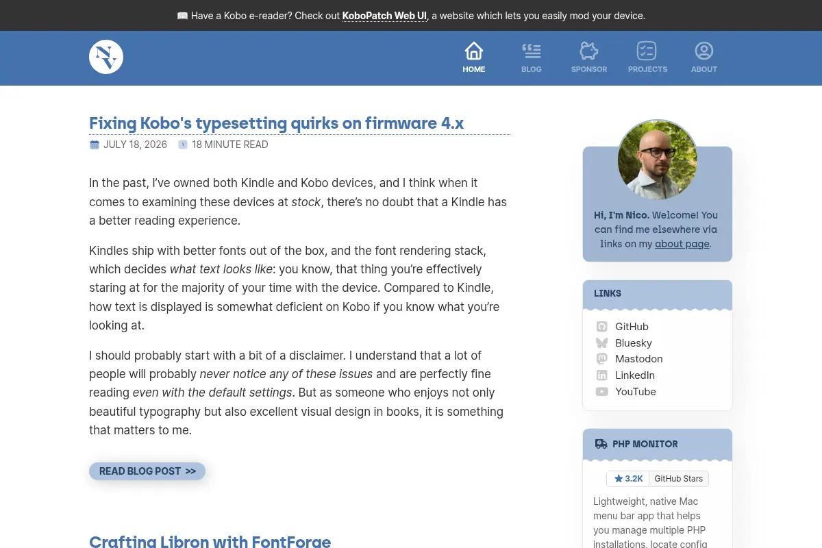 Nico Verbruggen's Personal Site