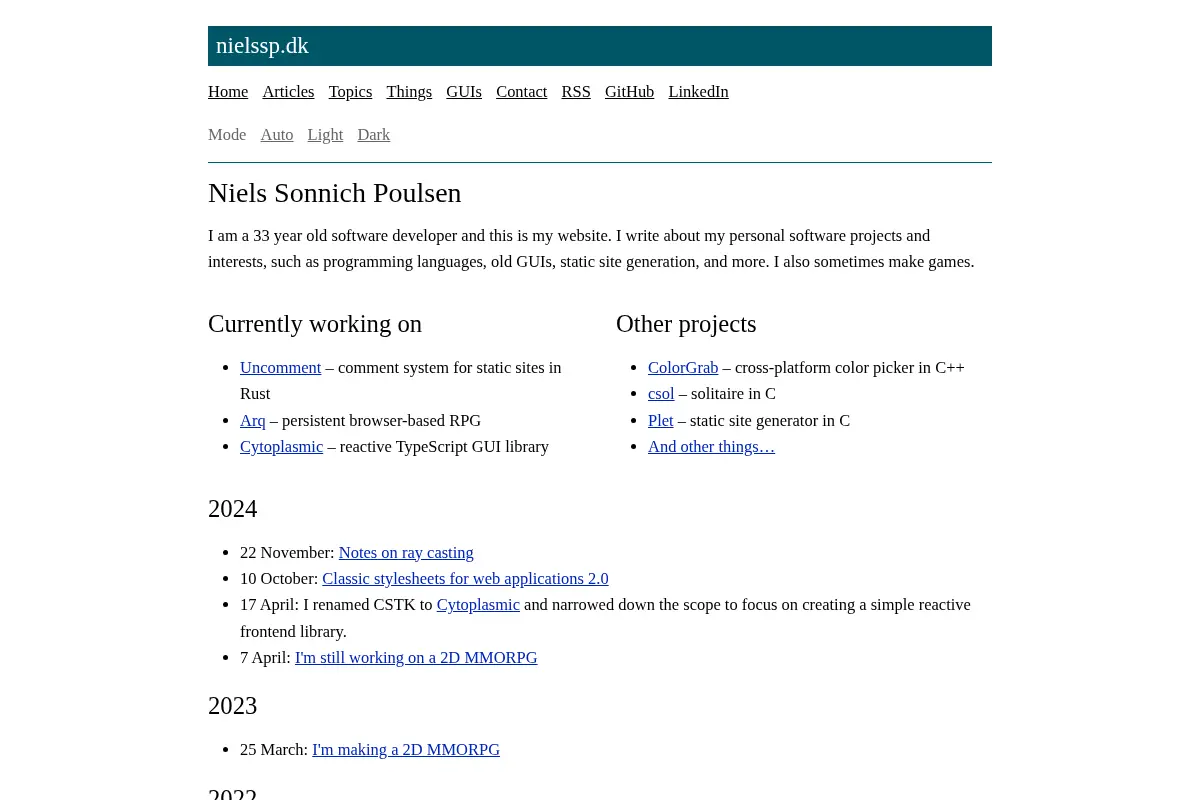 nielssp.dk