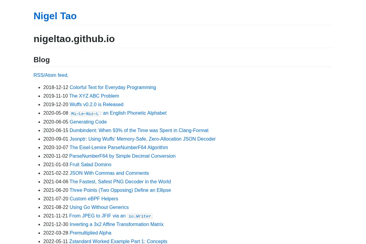 Nigel Tao’s Personal Site