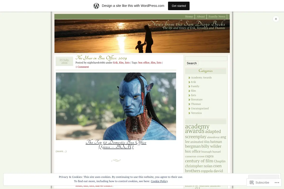 News from the San Diego Becks