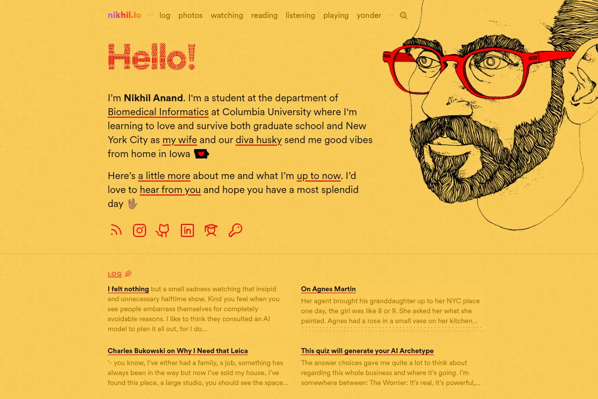 Nikhil Anand's personal homepage