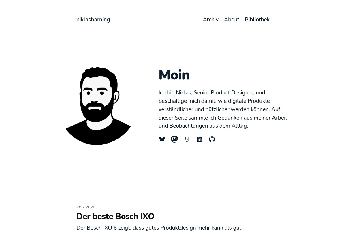 niklasbarning - Gedanken über Design, Medien und das moderne Leben