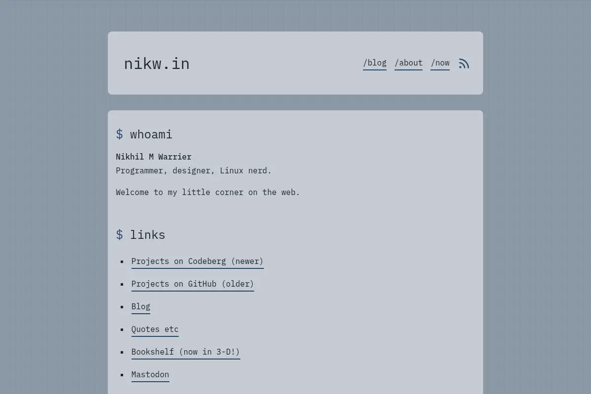 nik's site