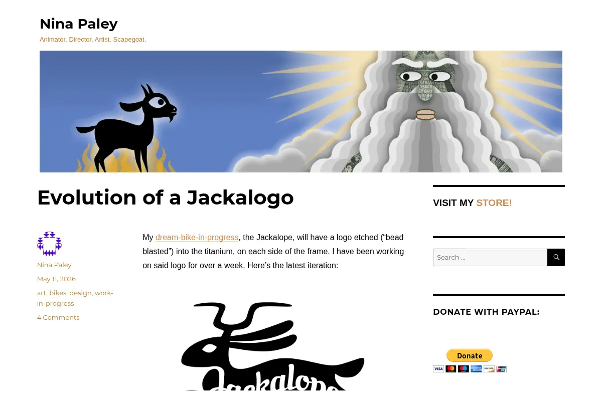 Nina Paley - Animator. Director. Artist. Scapegoat.