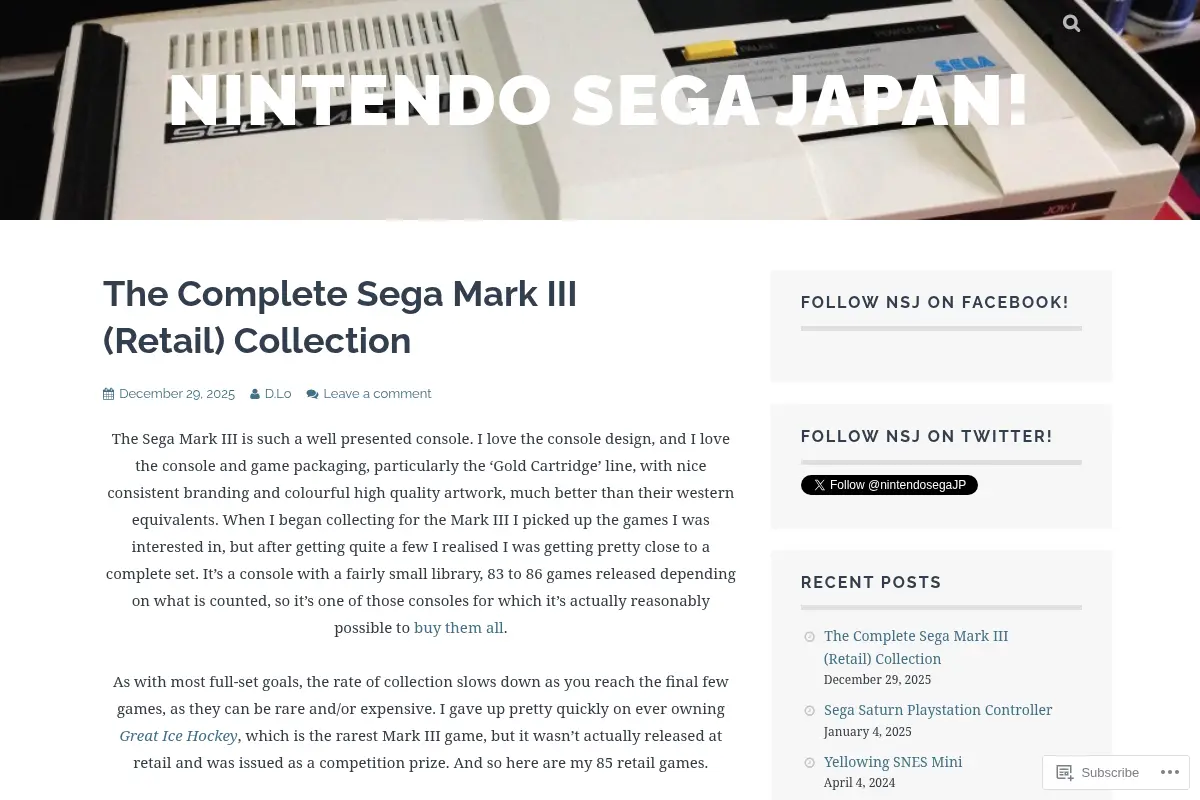 Nintendo Sega Japan!