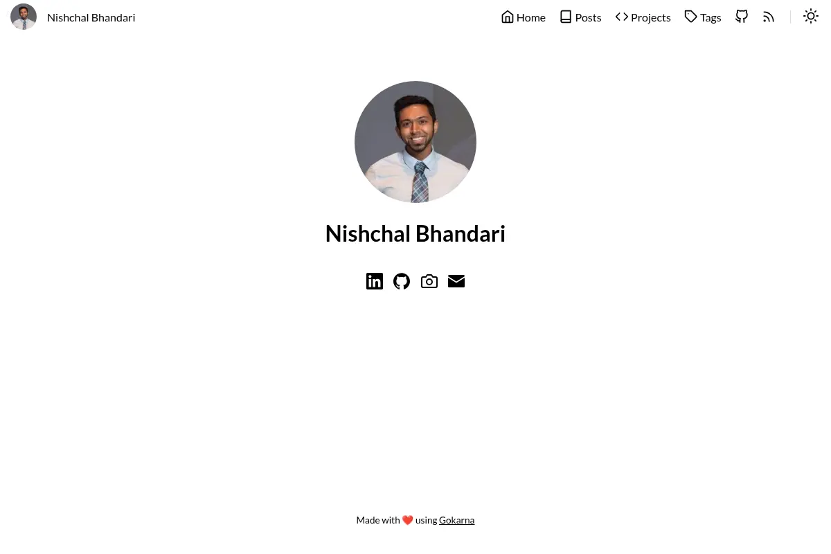 Nishchal Bhandari