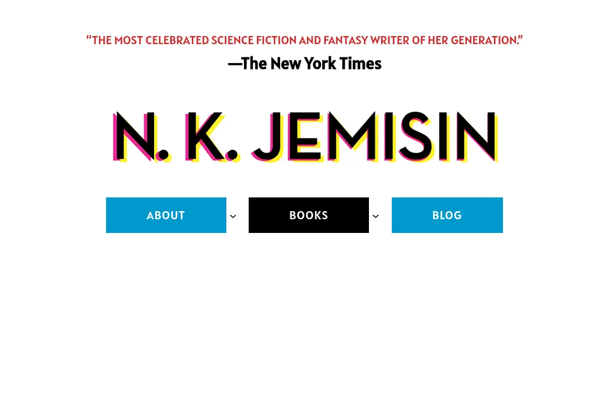 N. K. Jemisin's Official Site